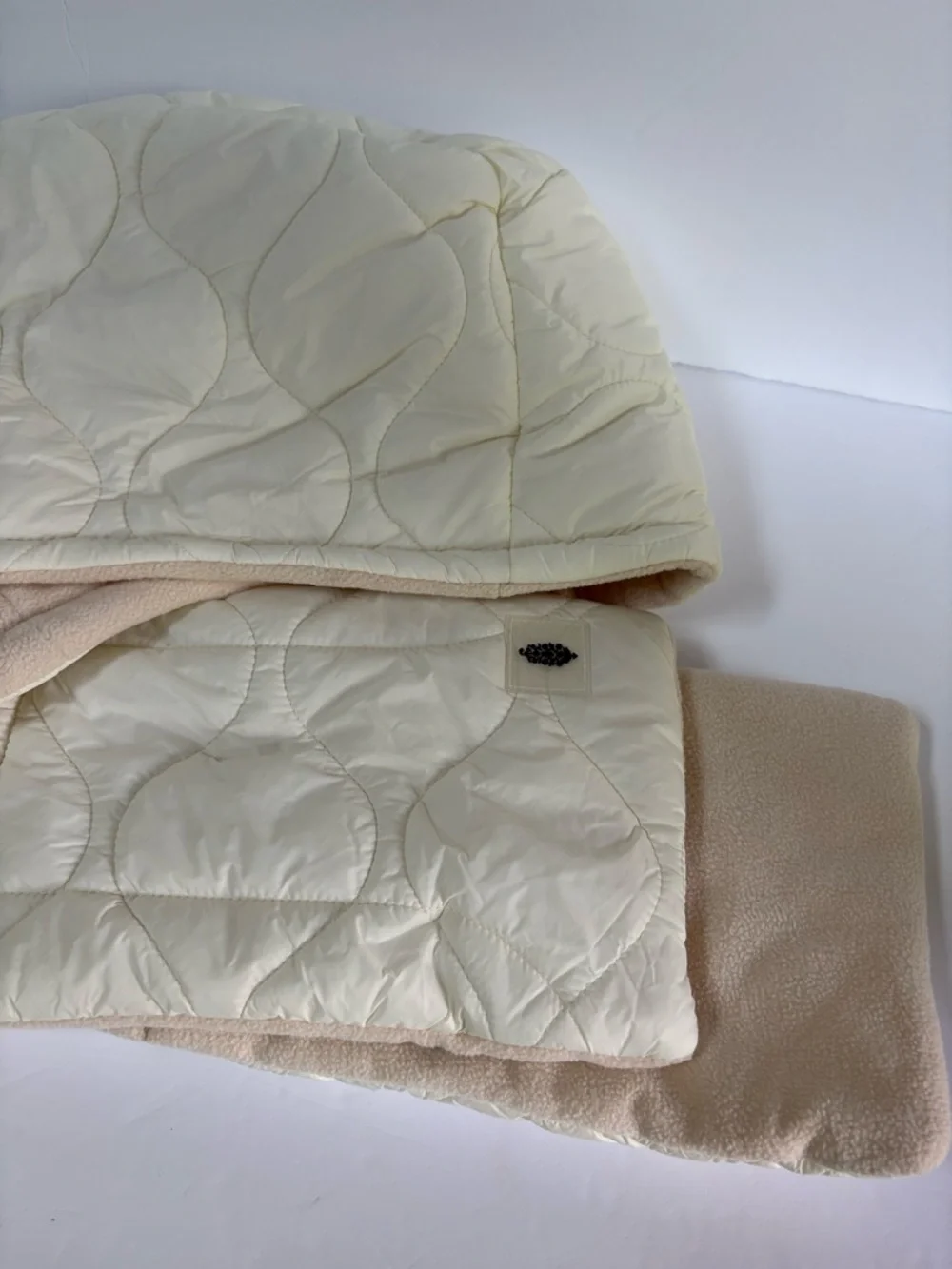 NWOT Free People FP Movement Fleece-Lined Hood Scarf